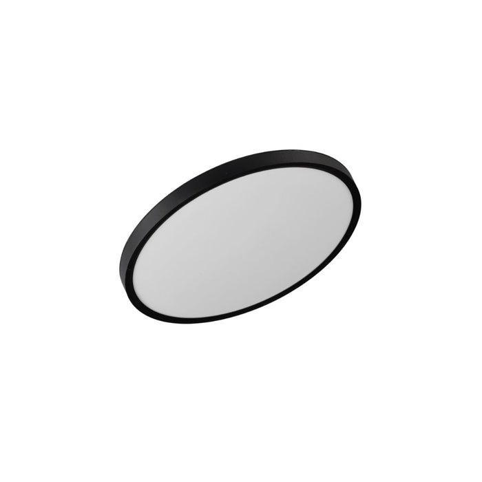 Sky 230mm LED Oyster 18W TRI Colour Black & Opal - SKY OY23.3C3D-BK