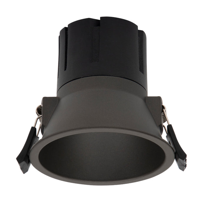 Sova 93mm Recessed LED Downlight 6W 3000K Dark Grey & Black - SOVA DL93-DGY93