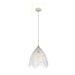 Buy Pendant Lights Australia SPIAGGIA Cone Wavy Edge 1 Light Pendant White - SPIAGGIA4