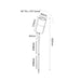 Buy Spike Lights Australia MR16 12V Exterior Adjustable Long Head Spike Light 316 Stainless Steel IP65 - SPMSSS
