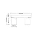 Buy Spotlights Australia SPOT Interior GU10 Surface Mounted Spot Light 2 Light Bar Matte White - SPOT-BAR2W