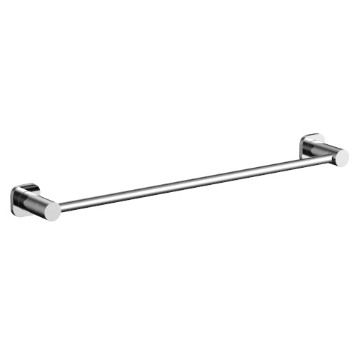 Finesa 600mm SQ Single Towel Rail Chrome - SQ6833