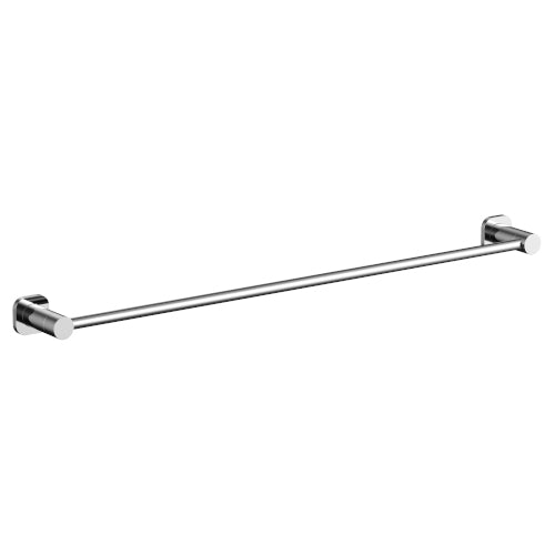 Finesa 800mm SQ Single Towel Rail Chrome - SQ6834