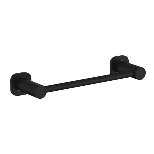 Finesa 300mm SQ Towel Bar Matte Black - SQ6835BL