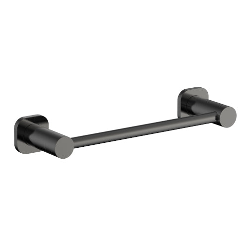 Finesa 300mm SQ Towel Bar Gun Metal - SQ6835GM