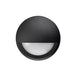 Buy Outdoor Step Lights Australia STE Exterior LED Surface Mounted Eyelid Step Light 240V 6W 3000K Black IP65 - STE15