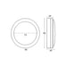 Buy Outdoor Step Lights Australia STE Exterior LED Surface Mounted Step Light 240V 6W 3000K Antique Brass IP65 - STE21