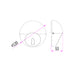 Buy Outdoor Step Lights Australia STE Exterior LED Surface Mounted Step Light 240V 3.5W 3000K Dark Grey IP65 - STE7