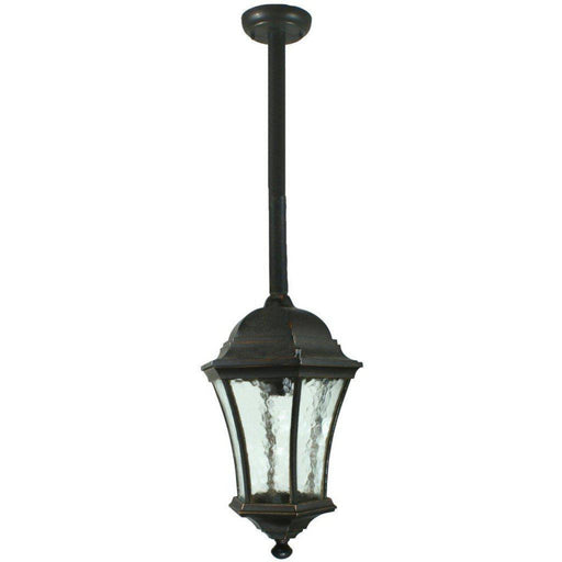 Buy Outdoor Pendant Lights Australia Strand Medium Outdoor Rod Pendant Antique Bronze IP44 - 1000491