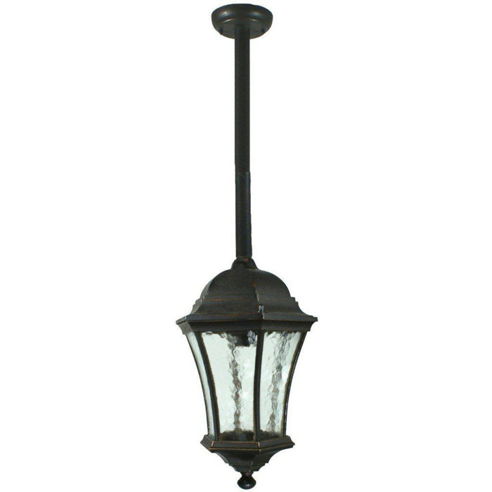Buy Outdoor Pendant Lights Australia Strand Medium Outdoor Rod Pendant Antique Bronze IP44 - 1000491