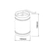 Buy Surface Mounted Downlights Australia SURFACE LED Dimmable Surface Mounted Downlight Round White 13W 3000K IP65 - SURFACE13