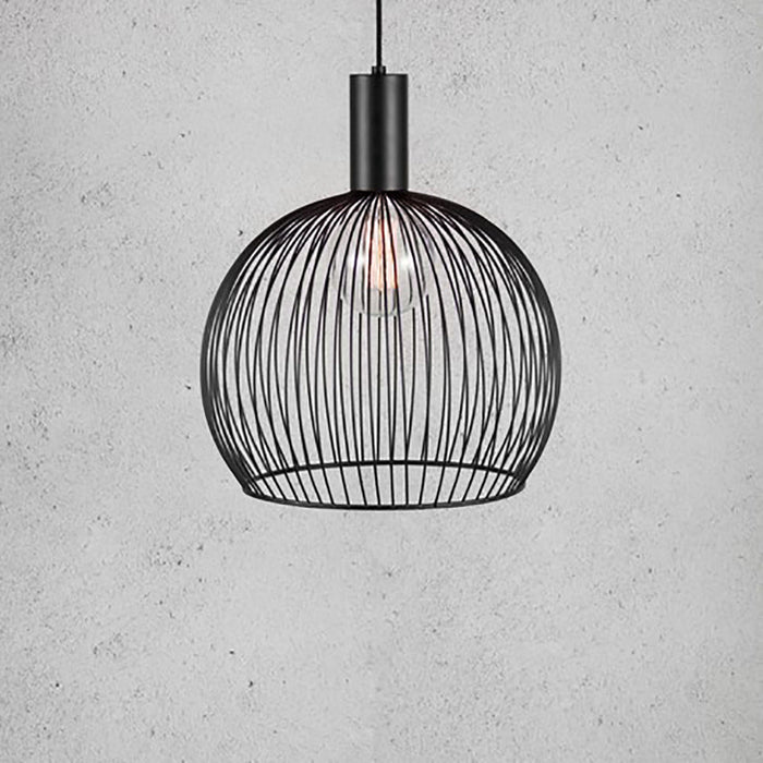 Buy Pendant Lights Australia Aver Pendant Light W400mm Black Metal - 84253003