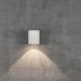 Buy Up / Down Wall Lights Australia Canto Up & Down Wall 2 Lights White Aluminium 3000K - 49701001