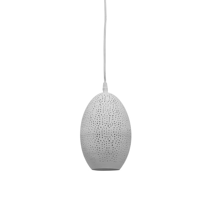 Buy Pendant Lights Australia Stella 1 Light Pendant White - ZAF11095WH
