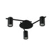 Buy Spotlights Australia Tache Spotlight 3 Lights Black Aluminium - TACHE10