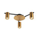 Buy Spotlights Australia TACHE Spot 3 lights Antique Brass Aluminium - TACHE1