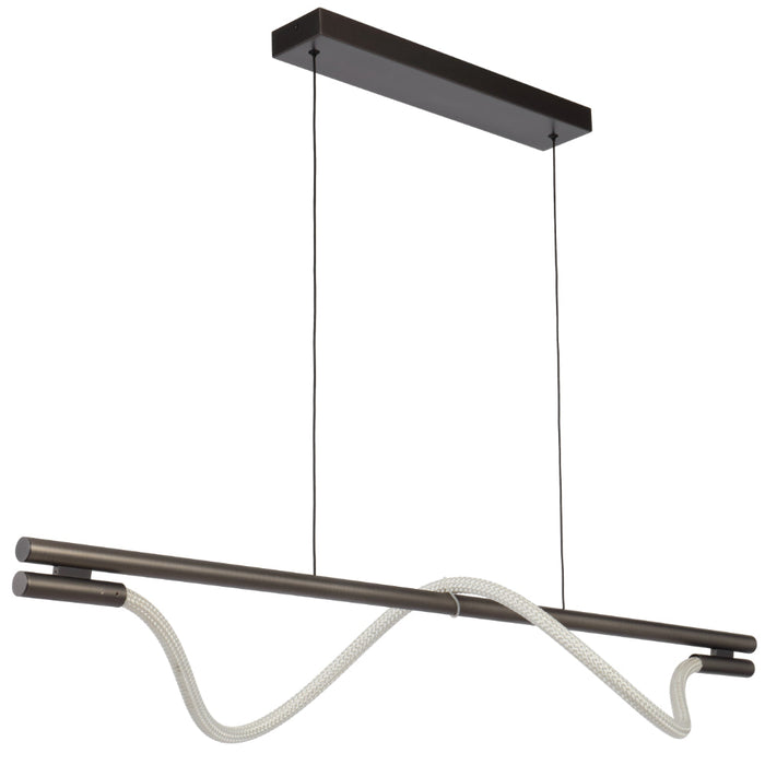 DISPLAY ITEM  - Taft 1200mm LED Pendant Gun Metal - TAFT PE120-GM