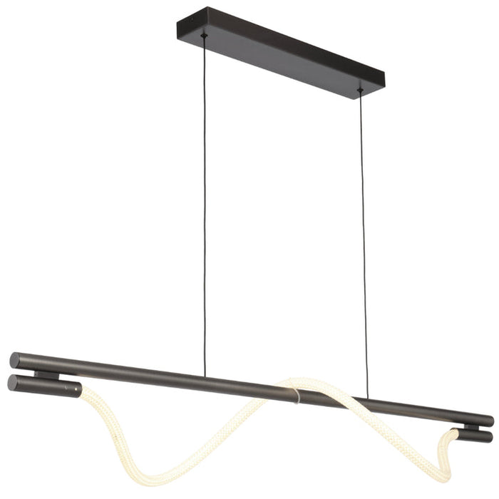DISPLAY ITEM  - Taft 1200mm LED Pendant Gun Metal - TAFT PE120-GM