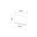 Buy Up / Down Wall Lights Australia TAMA LED Exterior Surface Mounted Up/Down Wall Light White 6.5W 3000K IP54 - TAMA2