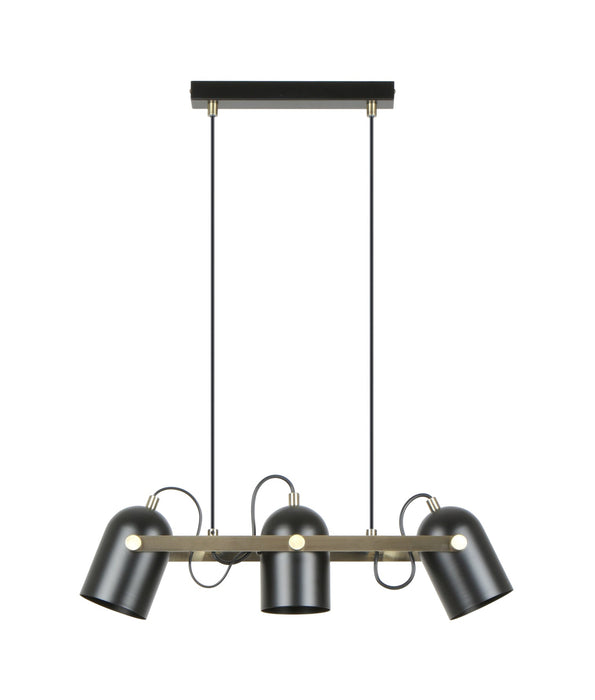 Tazza Pendant Light Matte Black - TAZZA1