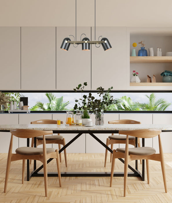 Tazza Pendant Light Matte Black - TAZZA1