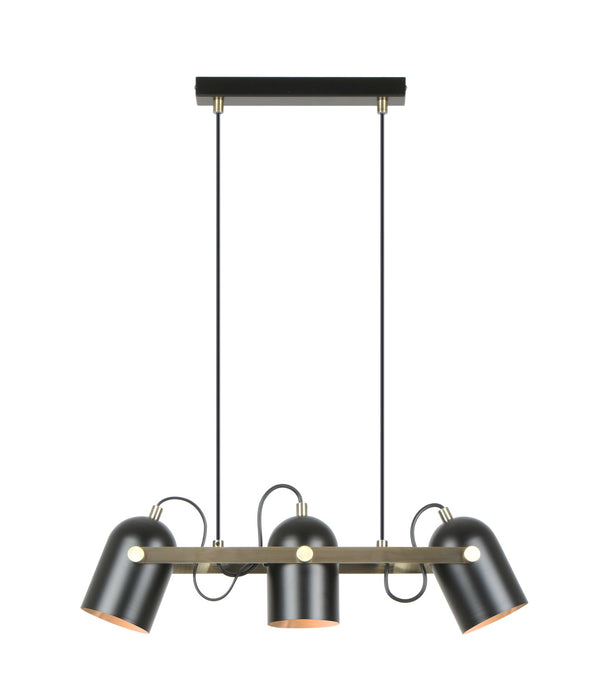 Tazza Pendant Light Matte Black - TAZZA1
