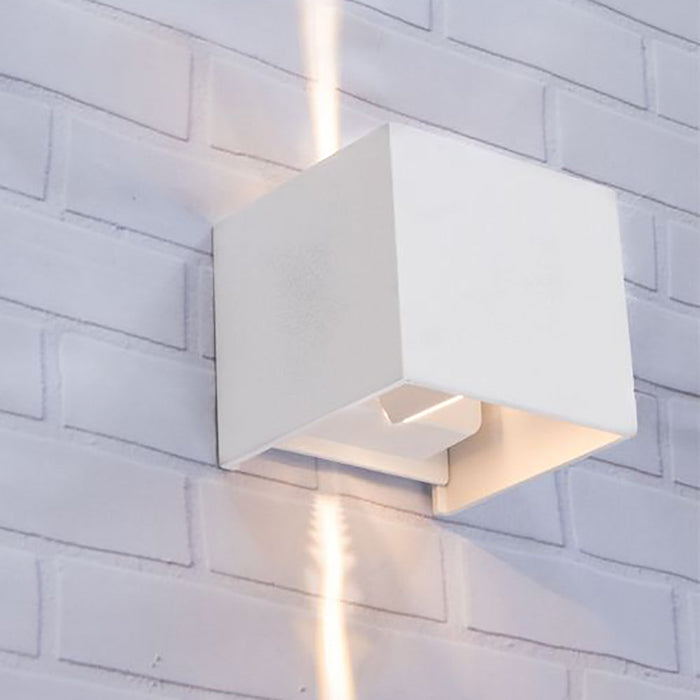 Buy Up / Down Wall Lights Australia TOCA Exterior LED Adjustable Beam Angle Wall Light White 6.8W 3000K IP54 - TOCA2