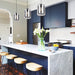 Buy Pendant Lights Australia TONO Black Internal Mesh With Clear Glass 1 Light Pendant - TONO1