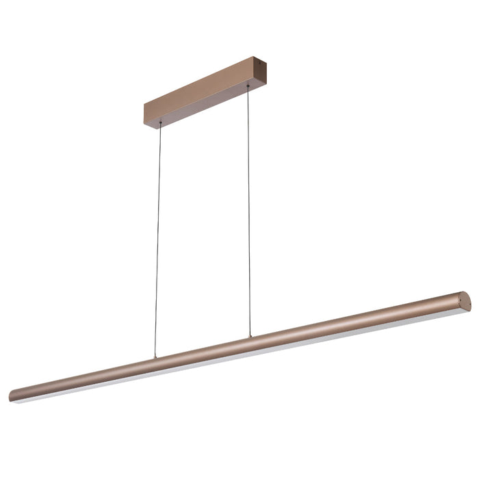 Torben 1600mm LED Pendant Light 28W 3CCT Brown - TORBEN PE160-BRW