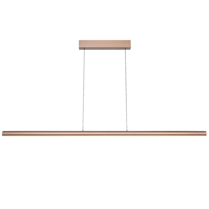 Torben 1600mm LED Pendant Light 28W 3CCT Brown - TORBEN PE160-BRW