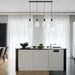 Buy Island Pendant Lights Australia Tresor 4 Light Island Pendant Black - TRESOR PE4-BKOM