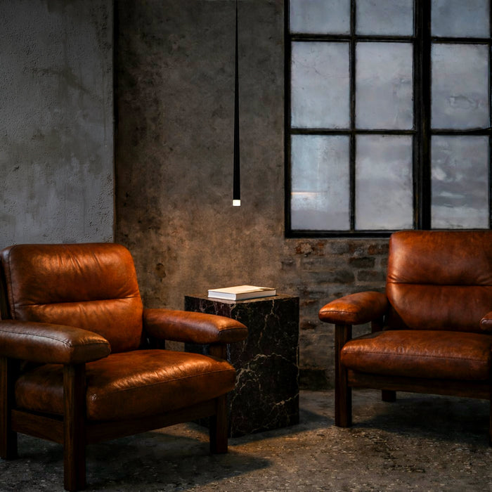 Trina LED Light Pendant 3W 3000K Black - TRINA PE1-BK