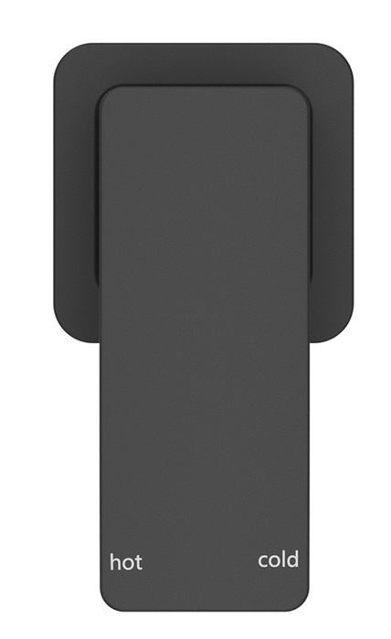 Tiago Shower Mixer Small Plate Trim Kit Only Black - SHMT-7-SP-BLK-TK