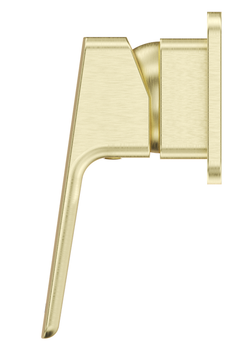 Tiago Shower Mixer Small Plate Trim Kit Only French Gold - SHMT-7-SP-FG-TK