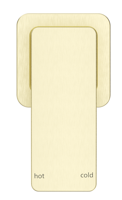 Tiago Shower Mixer Small Plate Trim Kit Only French Gold - SHMT-7-SP-FG-TK
