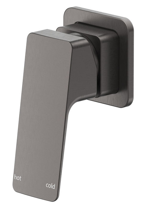 Tiago Shower Mixer Small Plate Trim Kit Only Gunmetal - SHMT-7-SP-GM-TK