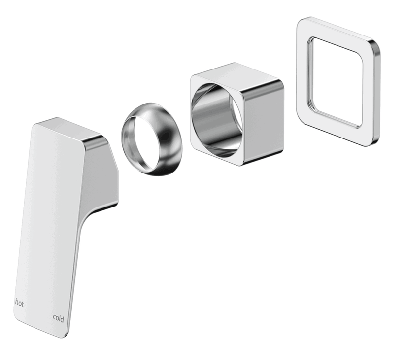 Tiago Shower Mixer Small Plate Trim Kit Only Chrome - SHMT-7-SP-CP-TK