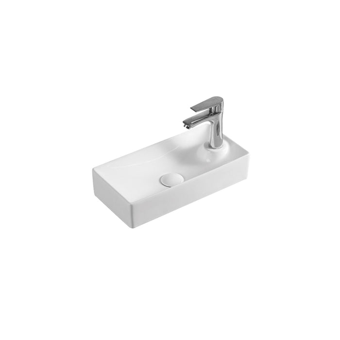 Tyrrell Above Counter Art Basin Gloss White - XECB-092GW