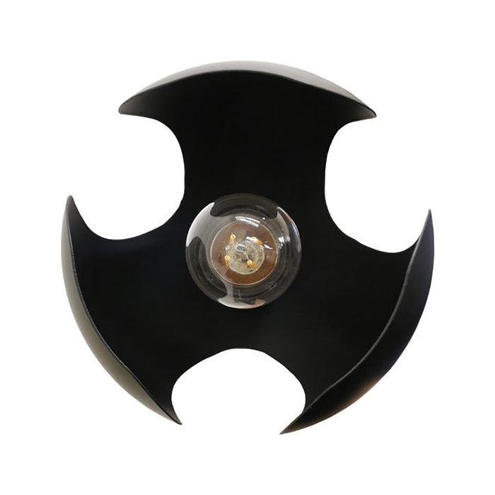 Buy Mini Pendants Australia Interior Iron Dome Shape 1 Light Pendant Matt Black - VAINA1