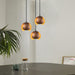 Buy Mini Pendants Australia Interior Iron Dome Shape 1 Light Pendant Antique Copper - VAINA4