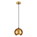 Buy Mini Pendants Australia Interior Iron Dome Shape 1 Light Pendant Matt Gold - VAINA3