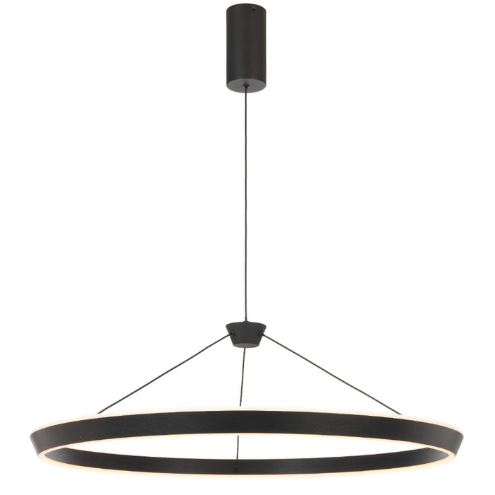 Vantel 800mm LED Pendant 48W Tri Colour Black - VANTEL PE80-BK