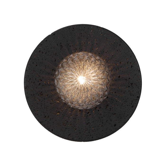 Varon Wall Light Black & Smoke Tear - VARON WB-BKSMT