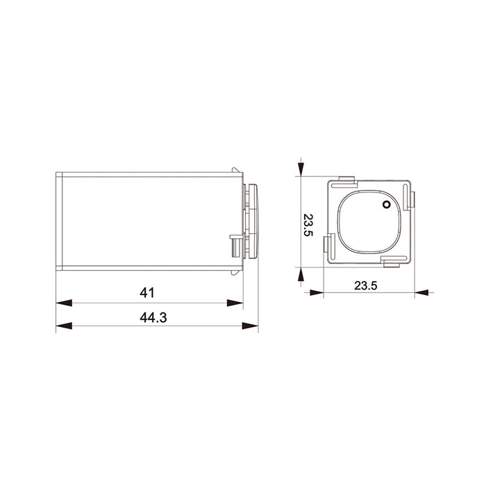 Buy Dimmers & Switches Australia Vela Push Button LED Trailing Dimmer - VELA