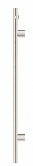 Mica Vertical Heated Towel Rail Brushed Nickel - VHTR-BN