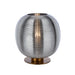 Buy Table Lamps Australia Viken Round Table Lamp Antique Gold Iron Chrome Glass - VIKEN TL-AGCH