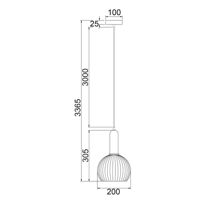 Buy Pendant Lights Australia Vintaj 1 Light Pendant Amber Glass Wine Glass Shape - VINTAJ3