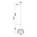 Buy Pendant Lights Australia Vintaj 1 Light Pendant Copper Glass Dome Shape - VINTAJ16