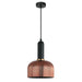 Buy Pendant Lights Australia Vintaj 1 Light Pendant Copper Glass Dome Shape - VINTAJ16