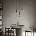 Buy Pendant Lights Australia Vintaj 1 Light Pendant Chrome Glass Dome Shape - VINTAJ17